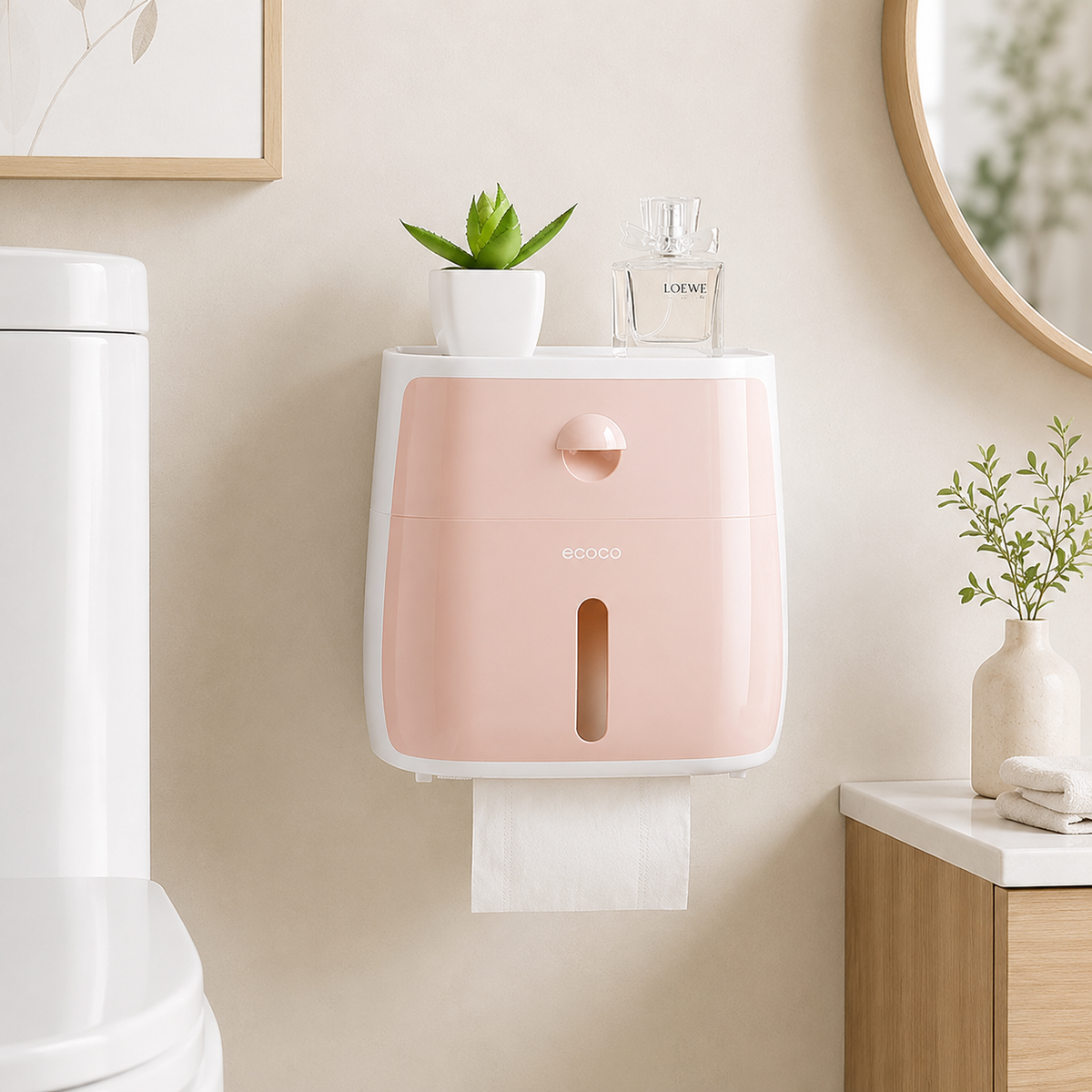 Bathroom storage rack – Organized & Space-Saving